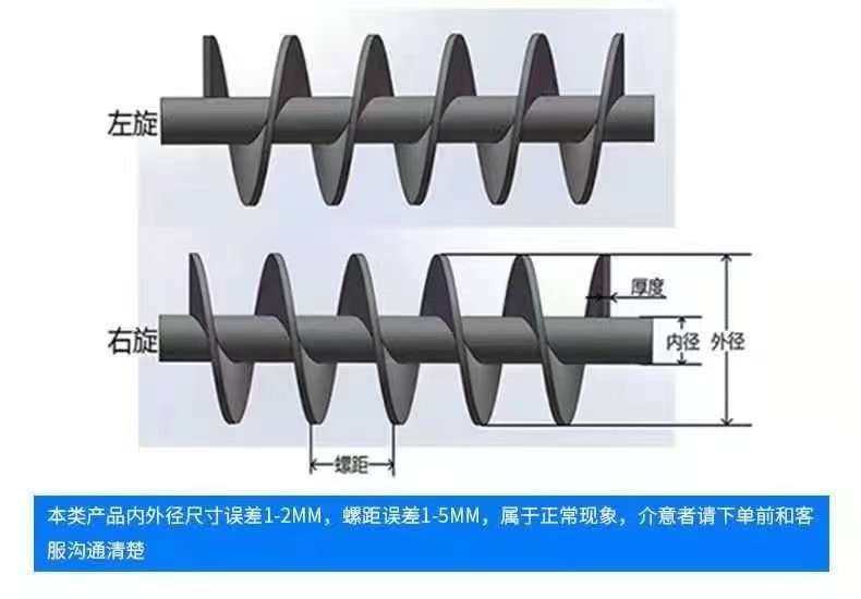 湘潭市不锈钢螺旋叶片蛟龙叶片 - 厂家